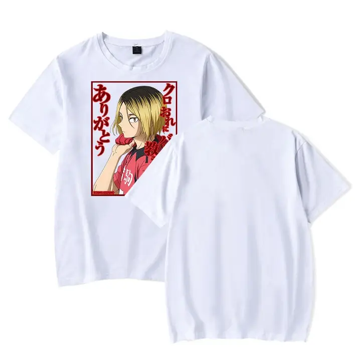 LKY STAR — Anime Camisetas para Hombres Mujeres T-Shirt Hinata Shoyo Tobio Kageyama Cosplay Tees