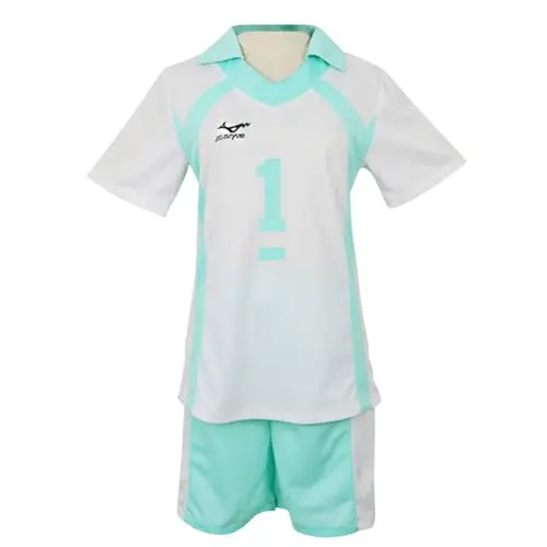 Camiseta y Pantalón Corto Cosplay Voleibol Haikyuu Oikawa Tooru Aoba Johsai #1