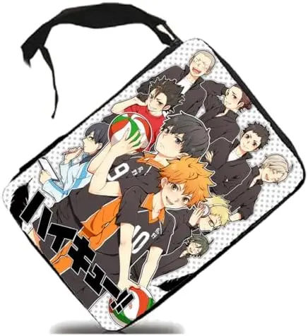 Estuche Escolar Haikyuu Karasuno Equipo (Kageyama y Hinata)