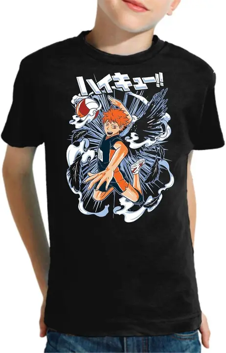 Camiseta Infantil Haikyuu Karasuno — The Fan Tee