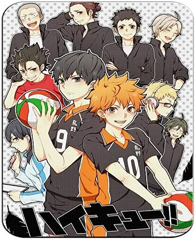 Alfombrilla de Ratón Pequeña Haikyuu Karasuno Equipo
