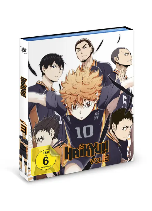 Manga Haikyuu Vol.3 en Alemán