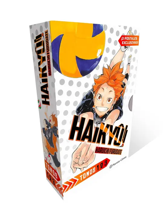 Pack Manga Haikyuu Tomos 1-3 + Postales