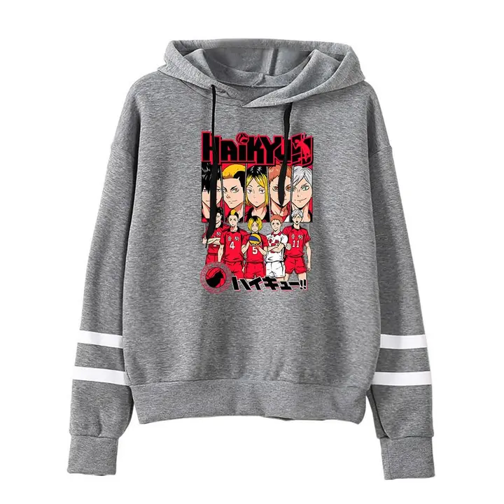 LKY STAR — Merch Sudaderas con Capucha Impresión Sweatshirt Langarm para Niños Niñas Hinata Shoyo Hi