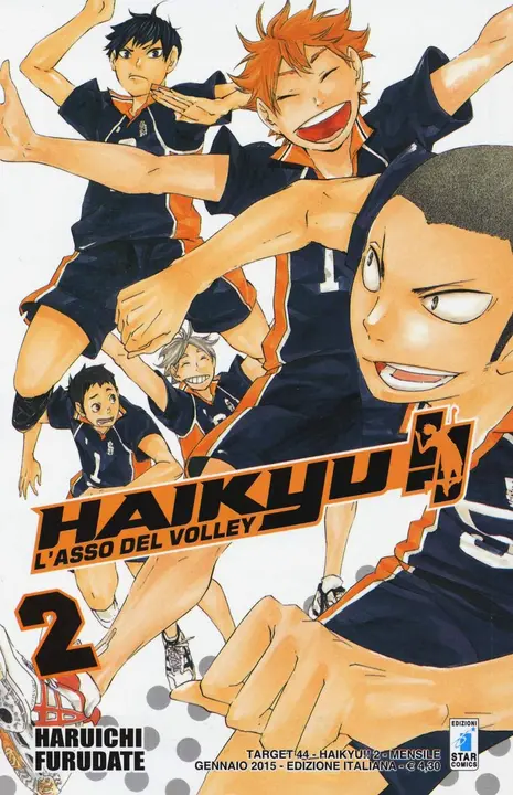 Manga Haikyuu Vol.2 en Italiano