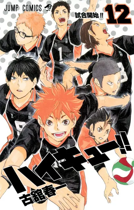 Manga Haikyuu Vol.12 en Japonés