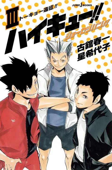 Manga Haikyuu en Japonés — Haikyu shosetsuban. 3 (Tokyo ensei).
