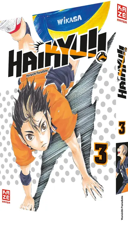 Manga Haikyuu Vol.3 en Alemán