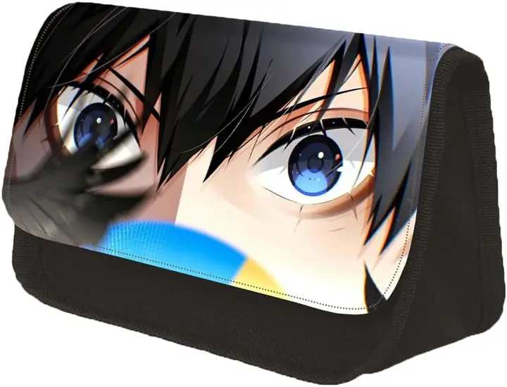 Estuche Escolar Haikyuu Primer Plano Ojos Azules