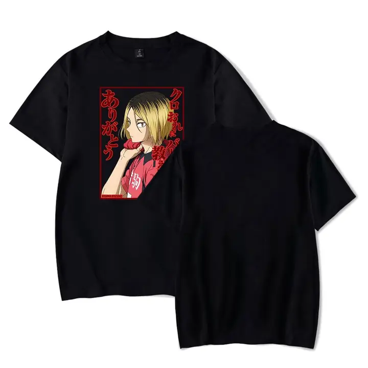 LKY STAR — Anime Camisetas para Hombres Mujeres T-Shirt Hinata Shoyo Tobio Kageyama Cosplay Tees