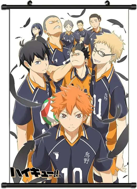 Póster de Tela Haikyuu