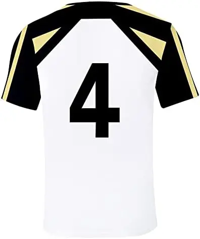 Camiseta Cosplay Haikyuu Date Kougyou (Date Industrial) Nº4 Kougyou