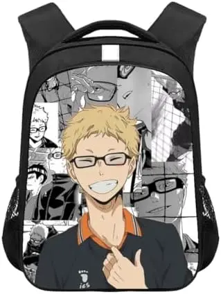 Mochila escolar Haikyuu Tsukishima Kei