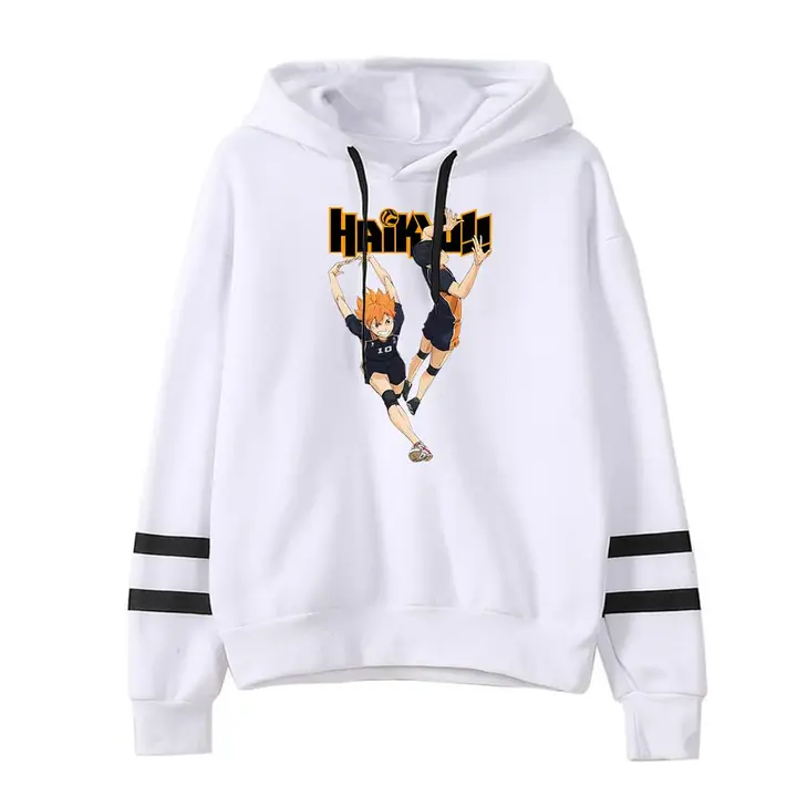 LKY STAR — Merch Sudaderas con Capucha Impresión Sweatshirt Langarm para Niños Niñas Hinata Shoyo Hi