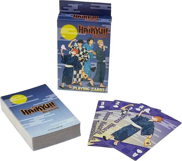 Baraja de Cartas Haikyuu Oficial (54 unidades)