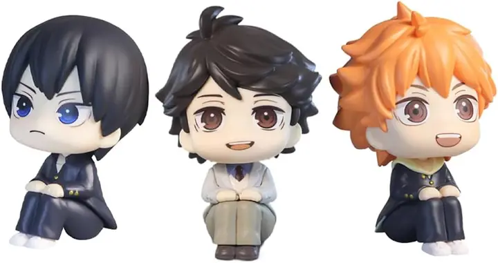 Figura Haikyuu Look Up Kageyama Tobio y Hinata Shoyo (3 figuras)