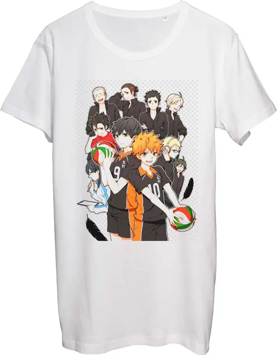 Functon+ — Characters Artwork - Camiseta para hombre, color blanco