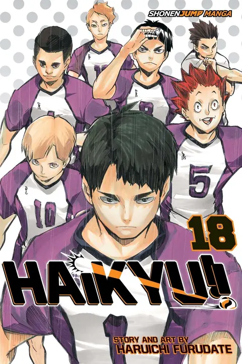 Manga Haikyuu!! Vol. 18 "Hope is a Waxing Moon" (edición en inglés)