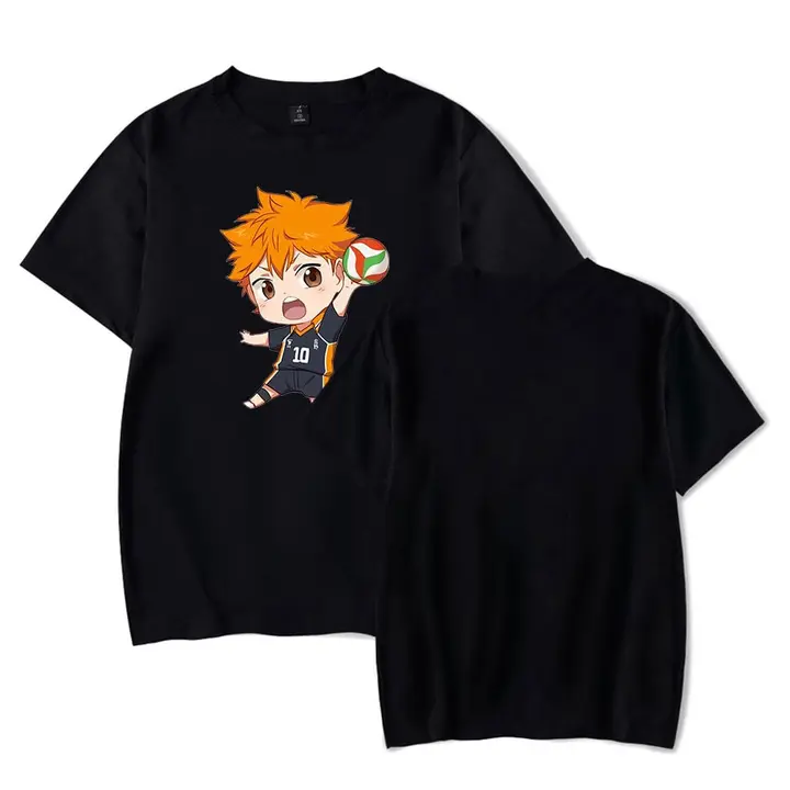 LKY STAR — Anime Camisetas para Hombres Mujeres T-Shirt Hinata Shoyo Tobio Kageyama Cosplay Tees