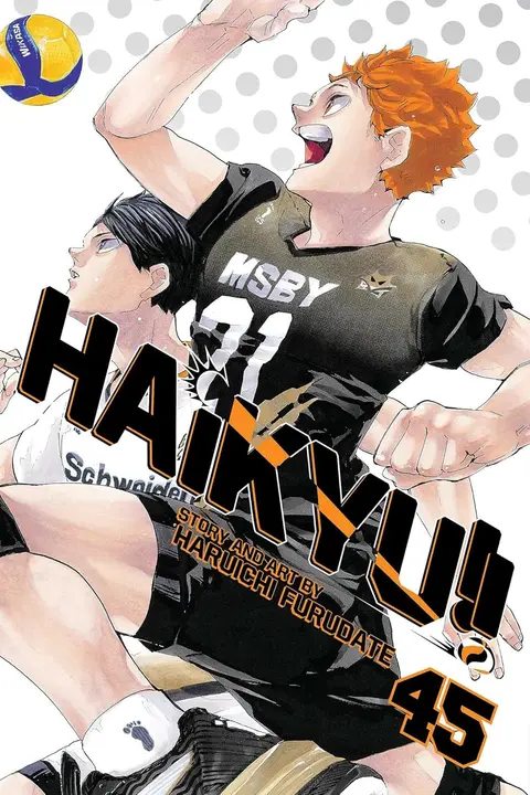 Manga Haikyuu Vol.45 en Inglés «Challengers»