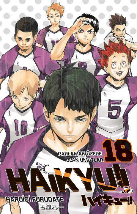 Manga Haikyuu Vol.18 en Turco