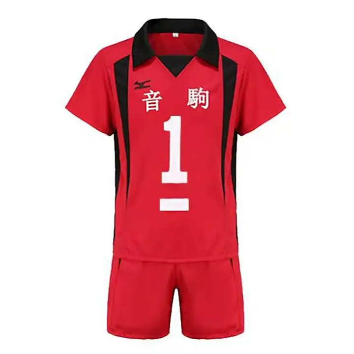 Zhongkaihua — Disfraz de cosplay de Haikyuu, sudadera casual de manga corta, uniforme escolar, ropa 