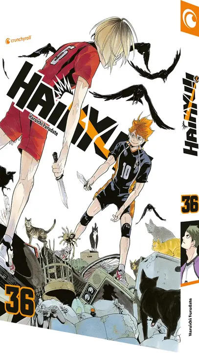 Manga Haikyuu Vol.36 en Alemán