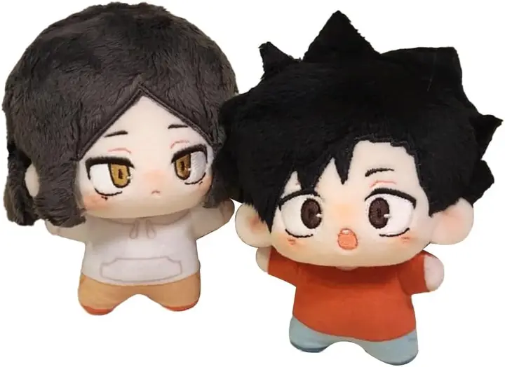 Peluche Haikyuu Kenma y Kuroo 12 cm (Pack 2)