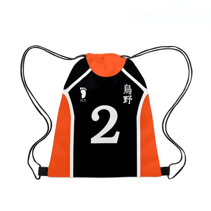 Roffatide — Anime Bolsa de la cuerda Oxford Drawstring Backpack Bolsa de la cuerda Sports Basketball