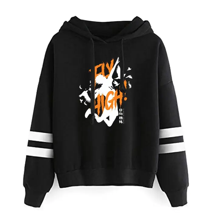 LKY STAR — Merch Sudaderas con Capucha Impresión Sweatshirt Langarm para Niños Niñas Hinata Shoyo Hi