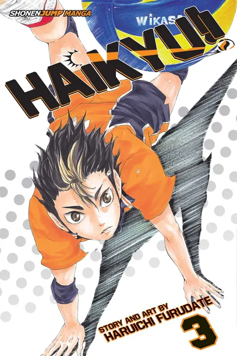 Manga Haikyuu Vol.3 en Inglés