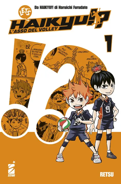 Manga Haikyuu Vol.1 en Italiano
