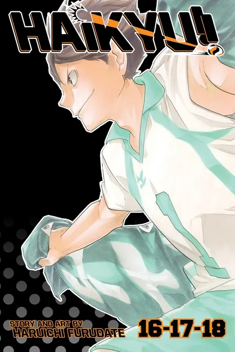 Pack Manga Haikyuu Tomos 16-18 en Inglés