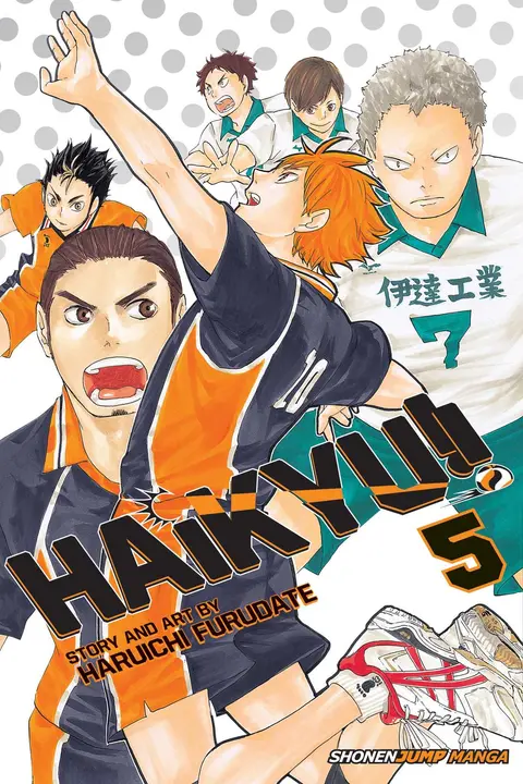 Manga Haikyuu Vol.5 en Inglés