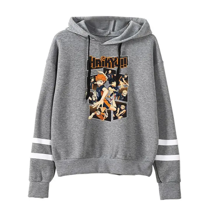 LKY STAR — Merch Sudaderas con Capucha Impresión Sweatshirt Langarm para Niños Niñas Hinata Shoyo Hi