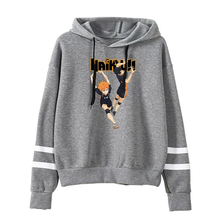 LKY STAR — Merch Sudaderas con Capucha Impresión Sweatshirt Langarm para Niños Niñas Hinata Shoyo Hi