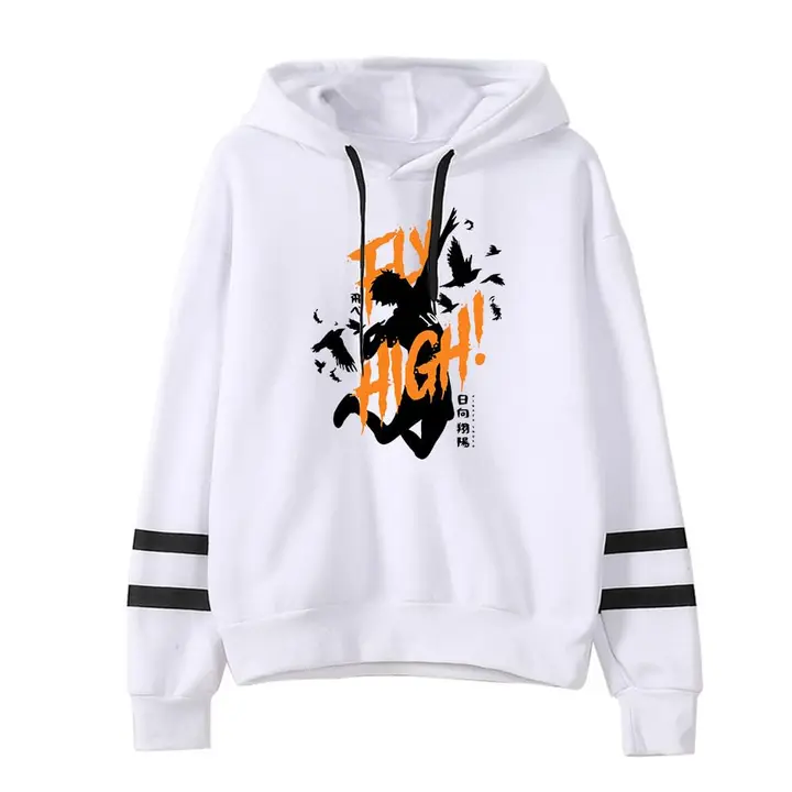 LKY STAR — Merch Sudaderas con Capucha Impresión Sweatshirt Langarm para Niños Niñas Hinata Shoyo Hi