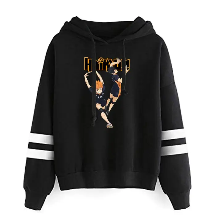 LKY STAR — Merch Sudaderas con Capucha Impresión Sweatshirt Langarm para Niños Niñas Hinata Shoyo Hi