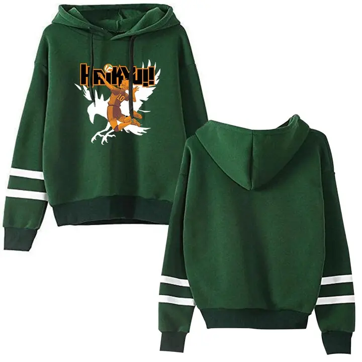 LKY STAR — Merch Sudaderas con Capucha Impresión Sweatshirt Langarm para Niños Niñas Hinata Shoyo Hi