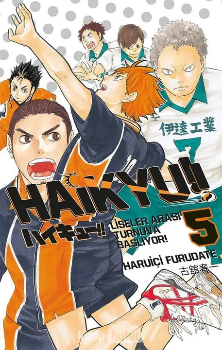 Manga Haikyuu Vol.5 en Turco