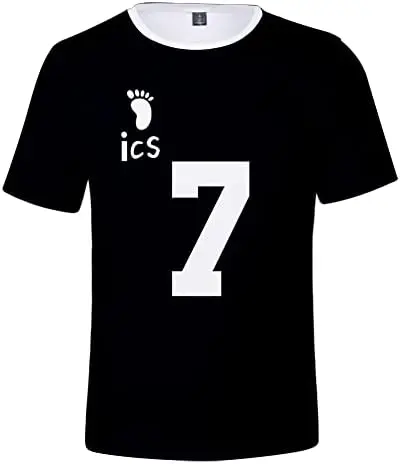 Camiseta Cosplay Haikyuu Genérico entrenamiento Nº7