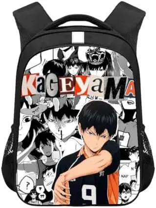 Mochila Escolar Haikyuu Kageyama Tobio Collage Manga