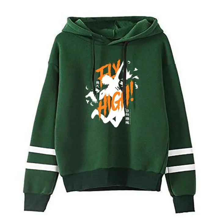 LKY STAR — Merch Sudaderas con Capucha Impresión Sweatshirt Langarm para Niños Niñas Hinata Shoyo Hi