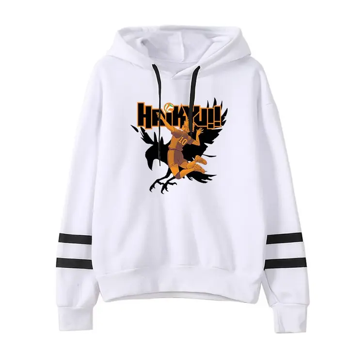 LKY STAR — Merch Sudaderas con Capucha Impresión Sweatshirt Langarm para Niños Niñas Hinata Shoyo Hi