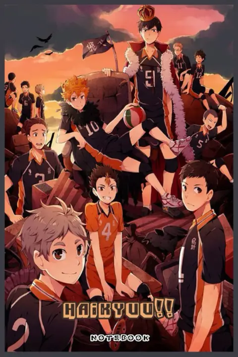 Libreta Haikyuu — Diseño X1HK