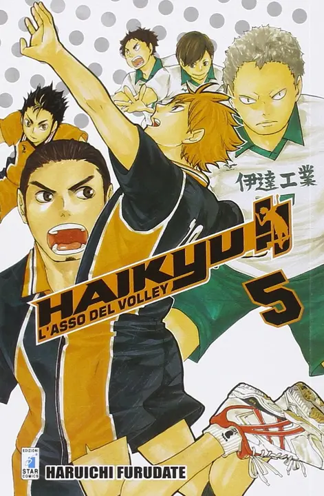 Manga Haikyuu Vol.5 en Italiano