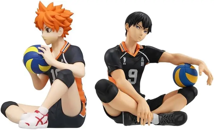 Figura Haikyuu Puruuige Hinata con Balón (variante color)