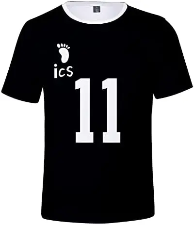 Camiseta Cosplay Haikyuu Genérico entrenamiento Nº11