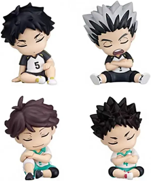 Figura Haikyuu Oikawa Tooru y Akaashi Keiji (4 figuras) — Xinchangda