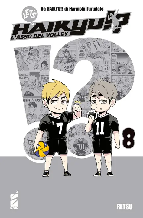 Manga Haikyuu Vol.8 en Italiano